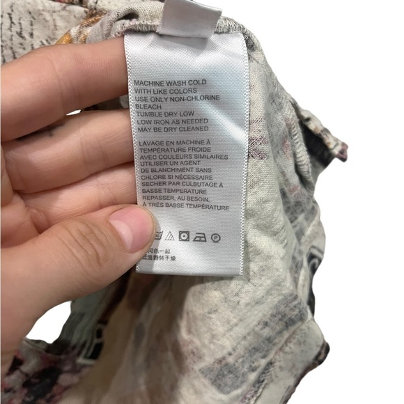 Urban Outfitters Post Card Mail Print Mini Skirt Size Small 90s Y2K Vibes - Picture 7 of 9